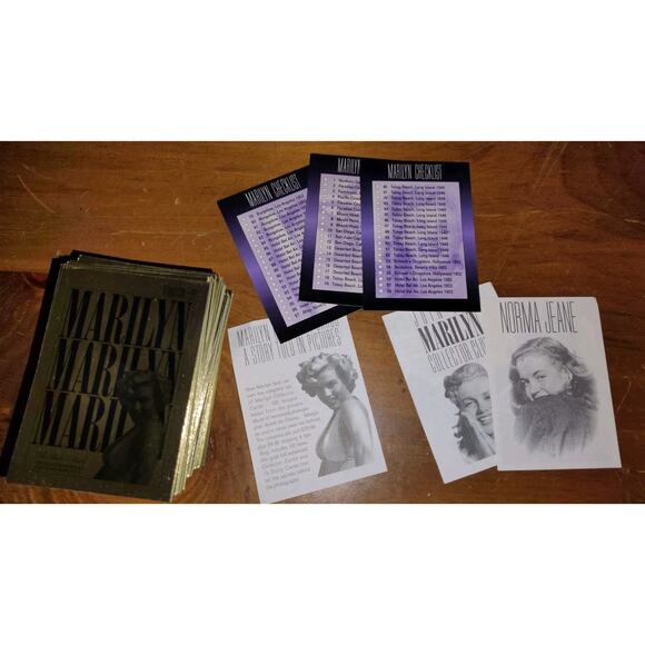 Marilyn Monroe Private Collection Pack Full Pack With Papers 1993 - Picture 3 of 15